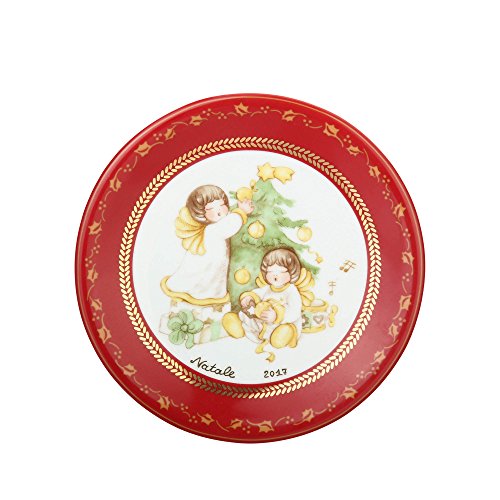 THUN Plato Postre Dulce Navidad Porcelana 19 cm diámetro