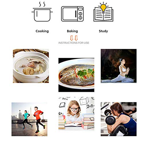 Tianher Temporizador de Cocina Dibujos Animados de Frutas Vegetales diseño Forma 55 Minutos Hornear Reloj Juguetes para Contadores mecánicos de niños Decoracion de Escritorio