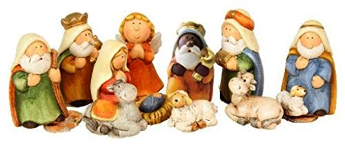 Timtina Juego de Figuras de belén (11 Piezas)