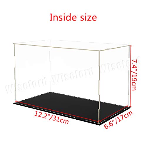 Tingacraft - Vitrina de Acrílico 310 x 170 x 190 mm para Tanque Escala 1:35