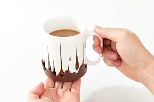 Toki - Taza Original con Tapa para café y té, Taza Chocolate Regalo Divertido