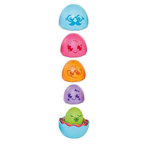 Tomy Toomies - Encajable Huevos en el Nido (Bizak 30693080) , color/modelo surtido