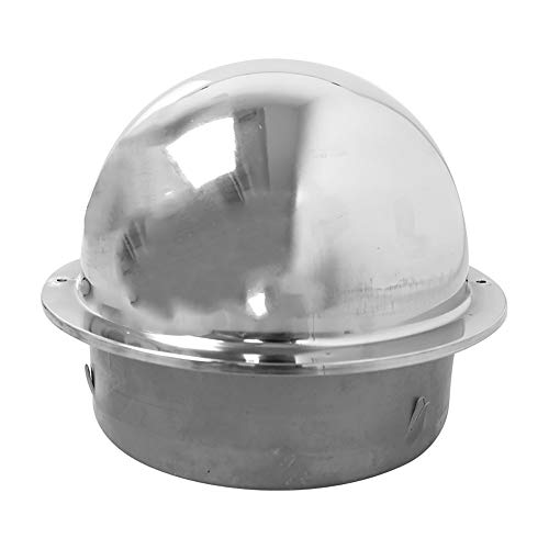 TONGXU Rejilla de Ventilación Redonda de Acero Inoxidable Salida de Aire 100mm