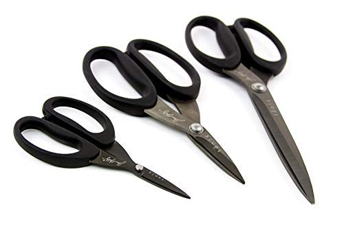 TOOLS Ranger Industries Kushgrip - Tijeras antiadherentes microserradas (17,7 cm)
