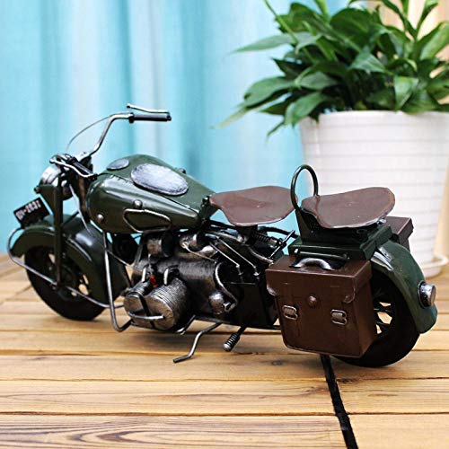 TOORY mural Regalo Viento Industrial Decoraciones para El Hogar Pantalla Retro Viejo Hierro Forjado Motocicleta Modelo Adornos Bar Fotografía Accesorios