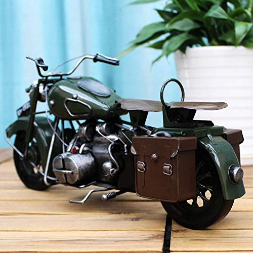 TOORY mural Regalo Viento Industrial Decoraciones para El Hogar Pantalla Retro Viejo Hierro Forjado Motocicleta Modelo Adornos Bar Fotografía Accesorios