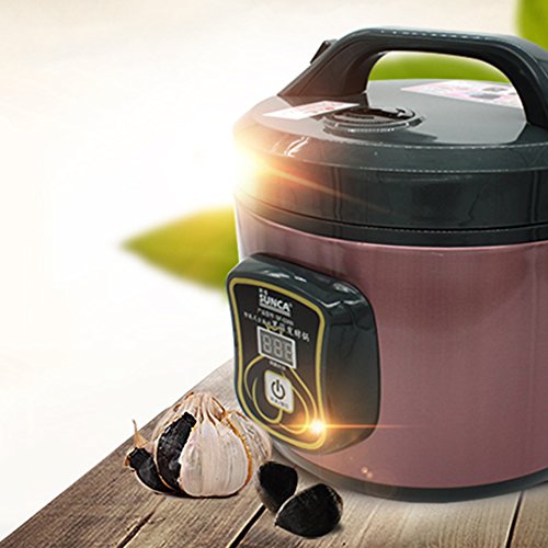 TOPQSC Fermentador de ajo Negro Todo-en-uno máquina de fermentación Inteligente ajo pote eléctrico para hogar Olla de ajo Negro automático (3L)
