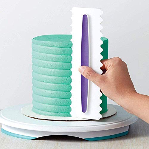 Torta Suave Rascador Hielo Peine Hojaldre Pastelería Crema De Espátula Espátulas De Plástico Pulidor De Tres Piezas Decoración Borde Herramienta Bricolaje Mousse Crema Espátulas Sugarcraft