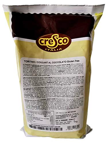 Tortino / Coulant al Cioccolato Gluten Free - Cresco - 1 kg