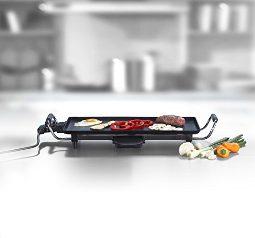 Tristar BP-2965 Plancha de Asar, fácil de Limpiar, Negro, 46 x 26 cm