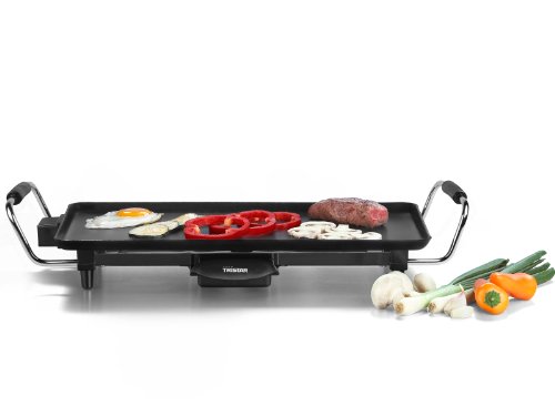 Tristar BP-2965 Plancha de Asar, fácil de Limpiar, Negro, 46 x 26 cm