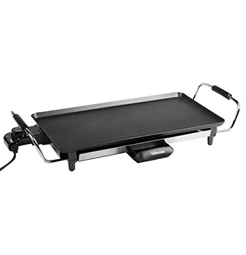 Tristar BP-2965 Plancha de Asar, fácil de Limpiar, Negro, 46 x 26 cm