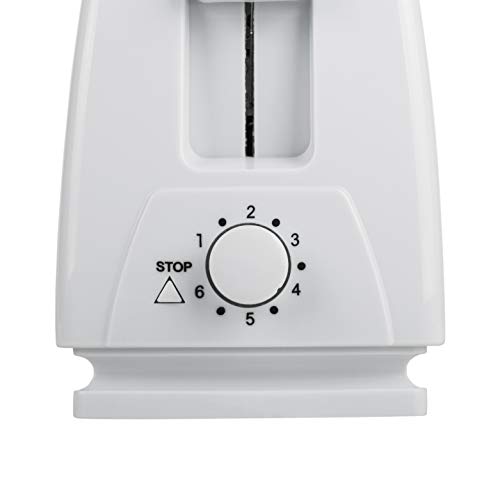Tristar Br-1009 Tostadora, 650 W, Metal, 2 Ranuras, Blanco