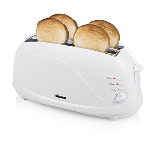 Tristar BR-1045 Tostadora, 1100 W, Blanco