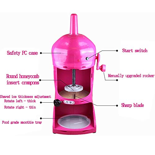 Trituradora De Hielo - Fabricante De Trituradora/Batidora De Hielo Para Uso Doméstico/Comercial, Máquina De Hielo Potente/Multifuncional, 220 Vatios