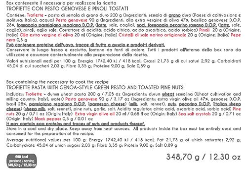 TROFIETTE AL PESTO GENOVÉS My Cooking Box x2 Porciones - Cesta de Navidad Gourmet 2019