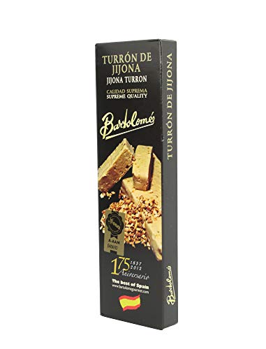 Turrón de Jijona Suave - Calidad Suprema - tableta 70 gramos - Sin Gluten