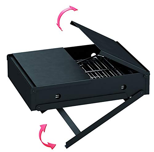 Twist BBQ Barbacoa Plegable con Parrilla giratoria
