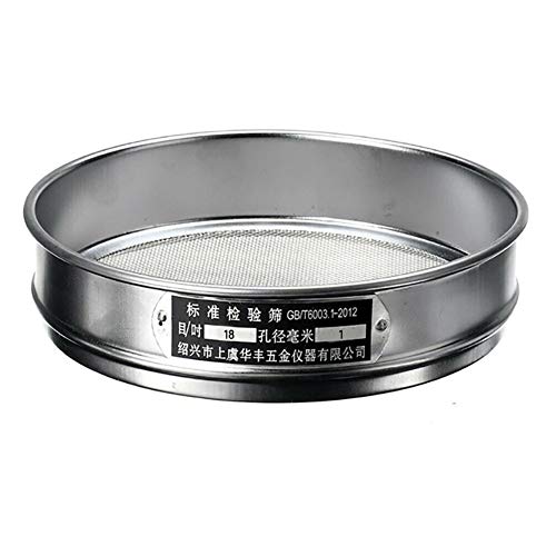 TXYFYP Tamiz De Suelo, Filtro De Malla De Tamiz De Acero Inoxidable, 5 TamañOs, Tamices De Suelo Mini Bonsai, Herramienta De JardineríA Bonsai