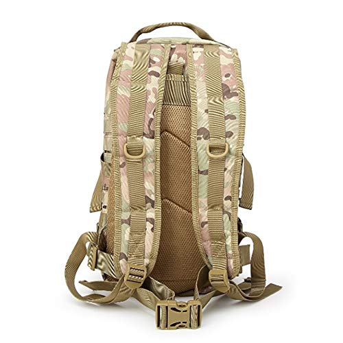 UELEGANS 35L Mochila Táctica Militar Mochila de Asalto Molle Mochilas de Senderismo Unisex para Excursionismo, Montañismo, Camping, Trekking,F