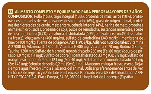 Ultima Pienso para Perros Medium-Maxi Senior de +7 Años con Pollo - 7500 gr
