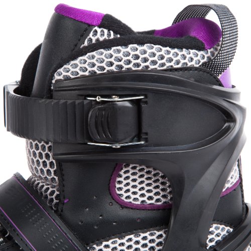 Ultrasport Pro-Skater Patines sobre Hielo, Unisex, Negro/Morado, 38-39