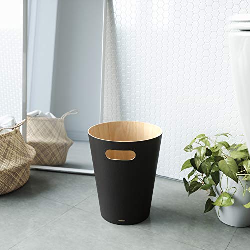 Umbra Woodrow - Papelera, color negro