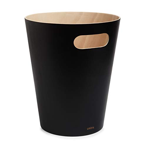Umbra Woodrow - Papelera, color negro