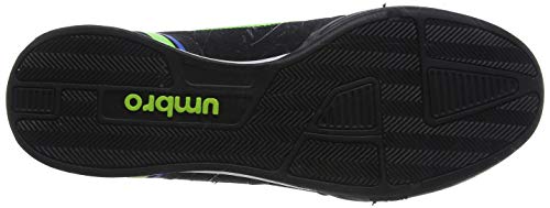 Umbro Futsal Street V Zapatillas de fútbol sala Hombre, Negro (Black/Green Gecko/ Electric Blue FCH), 43 EU