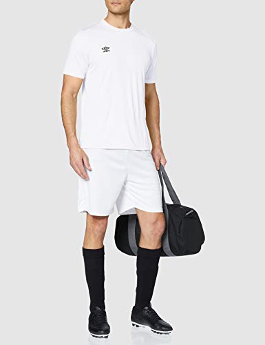 UMBRO Oblivion Camiseta de fútbol, Hombre, Blanco, L