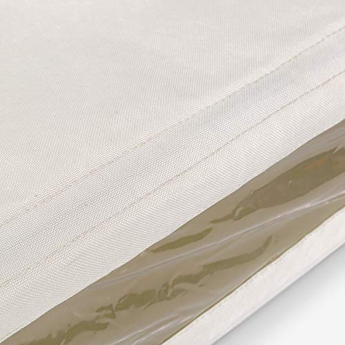 UMI Cesto de Ropa Rodante Grande con Ruedas Cesto de Ropa Delgado con Ventana Transparente Cesto de Ropa Sucia Alta Cesto de Almacenamiento de Ropa Delgada Beige