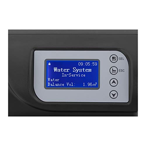 Uniprodo Descalcificador Sistema De Descalcificación UNI_WATERSOFTENER_750 (Para 1-5 personas, 6,5 Litros, 1,4-2,8 m3/h)