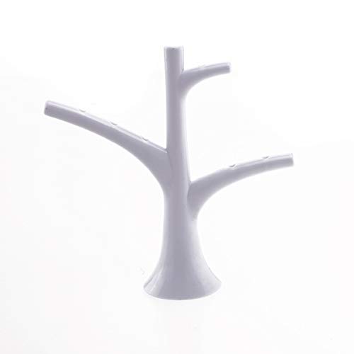 UPKOCH UPKOCH Palitos de fruta en forma de pájaro de plástico con base de árbol Sandwich Aperitivo Palitos de cóctel para artículos de fiesta (Blanco)