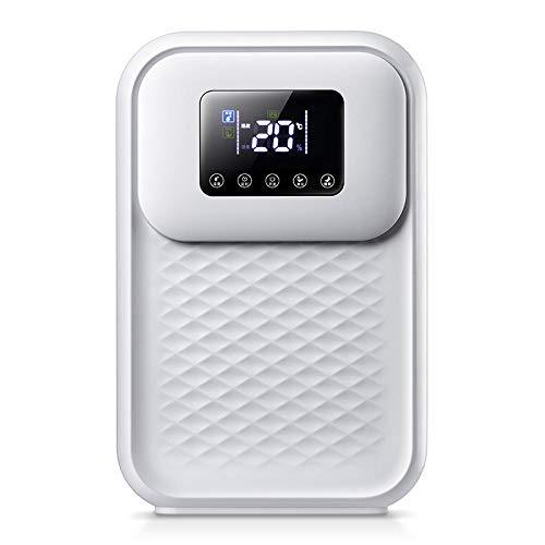 UPSTYLE Deshumidificador Inteligente Secadora Purificación de Aire Deshumidificador doméstico Sótano del Dormitorio Led Smart Touch Control Remoto