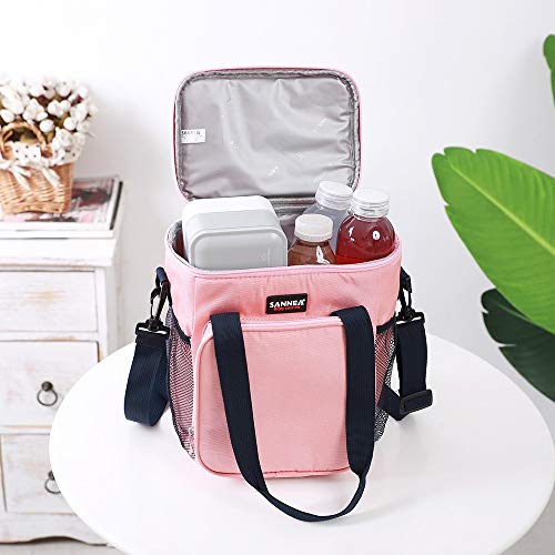URIBAKY Bolsa TéRmica Bolsa De Comida Portador De Alimentos Capacidad Grande Aislada Para Trabajo/Oficina/Escuela/Picnic