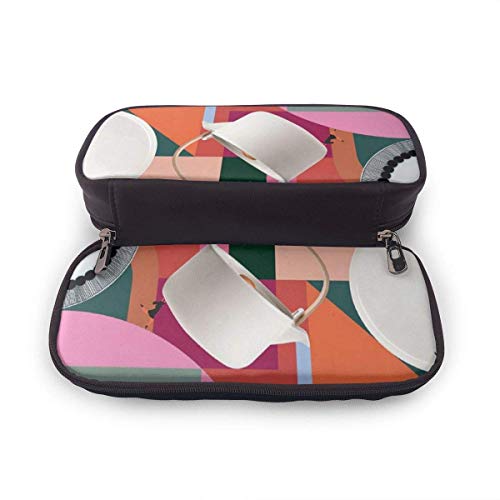 Utensilios de cocina divertidos Bolsa de papelería de gran capacidad Estuches básicos para lápices