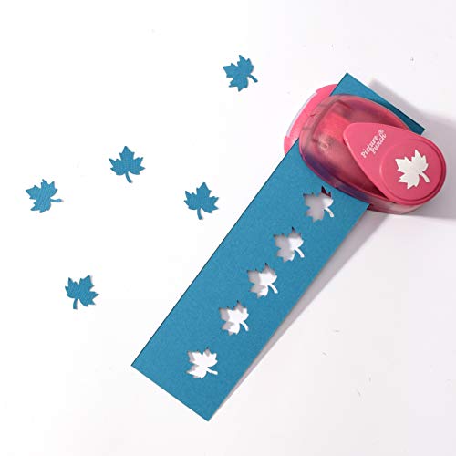 Vaessen Creative Perforadora de Papel, Hoja de Arce, Talla S, Para Proyectos DIY, Scrapbooking, Creación de Tarjetas y Más