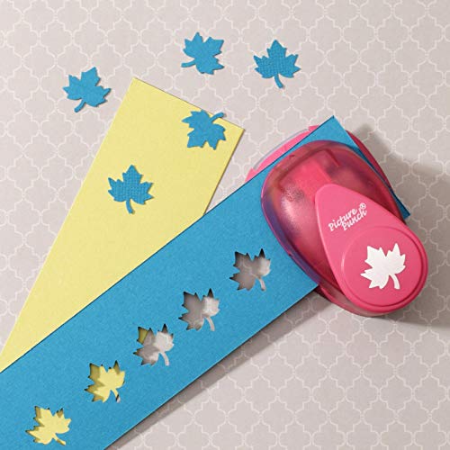Vaessen Creative Perforadora de Papel, Hoja de Arce, Talla S, Para Proyectos DIY, Scrapbooking, Creación de Tarjetas y Más