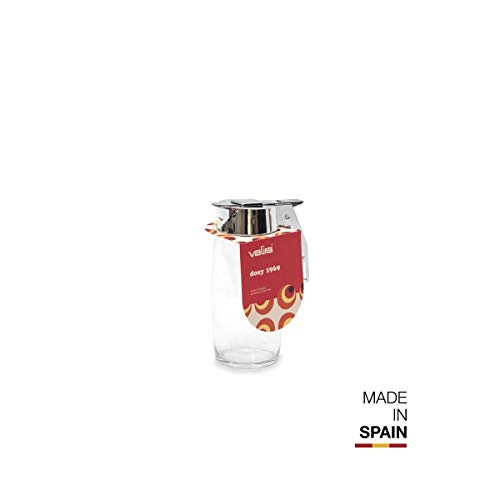 Valira | Dosy Dosificador Cromado de 0.25 L, Negro, 0,25 L