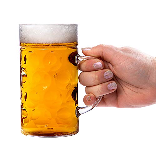 Vaso de plástico para cerveza de 568 ml
