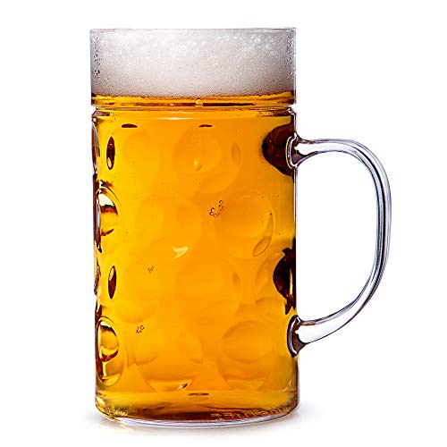 Vaso de plástico para cerveza de 568 ml