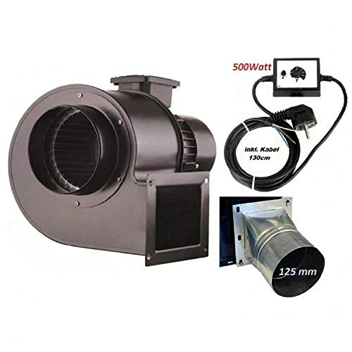 Ventilador OB200M con 500 W regulador de velocidad, Industrial Ventilación Extractor Ventiladores Radiale Radiales Centrifuga ventiladore industriales extractores centrifugo