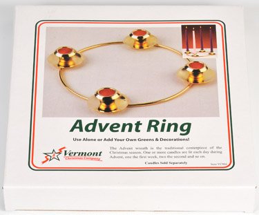 Vermont Navidad Anillo de Corona de Adviento