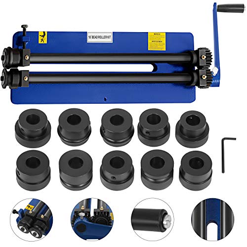 VEVOR Dobladora Manual de Tubos de 460 mm Máquina Dobladora Manual Curvadora de Tubos Herramienta de Laminado de Rodillos de Bolas Curvadora de Tubos Acero