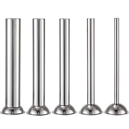 VEVOR Embutidora De Salchichas Vertical Acero Inoxidable Dos Velocidades 15L Hacer Salchichas Chorizo Hot Dogs Bratwurst Etc.Adecuado Tanto para Uso Doméstico como Comercial