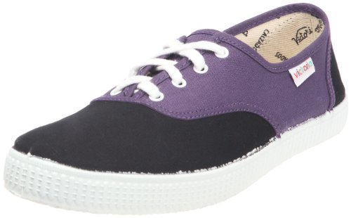 victoria Inglesa Bicolor - Zapatillas de tela unisex, Morado, 39