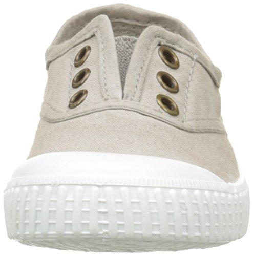 Victoria Inglesa Lona Tintada Punt, Zapatillas Unisex Niños, Beige (80 Beige), 26 EU