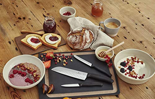 Victorinox 6.7603 Cuchillo, Acero Inoxidable, Negro