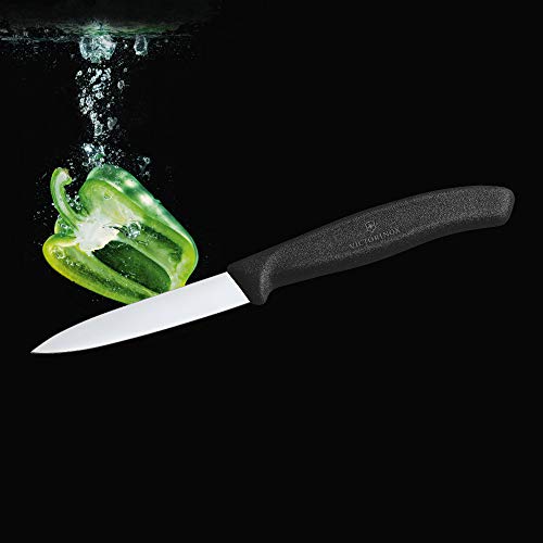 Victorinox 6.7603 Cuchillo, Acero Inoxidable, Negro