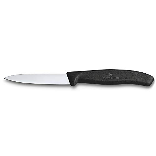 Victorinox 6.7603 Cuchillo, Acero Inoxidable, Negro